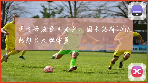 萨内蒂谈资金差异：国米若有15亿也想买大牌球员